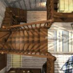 проект ТРЕУГОЛЬНЫЙ домик для турбазы внутри