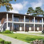 435 кв.м. проект ТУРБАЗА МАС