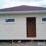 наружная отделка здания спортивного зала