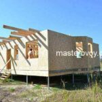 стены дома из СИП панелей