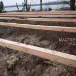 свайно винтовой фундамент для турбазы