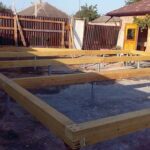 свайный фудамент двухэтажный каркасно панельный дом