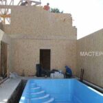 установка чаши бассейна