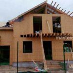 стены второго этажа сип дома