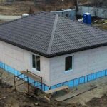 дом из СИП панелей по проекту Оптима