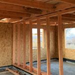 дом из СИП панелей внутренние перегородки