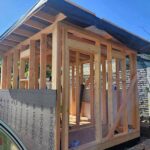 Будівництво каркаса лазні