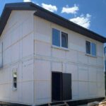 Двоповерховий каркасний будинок 6 на 8 під обробку